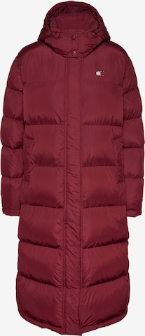 Tommy Jeans - Abrigo de invierno 'Alaska' en rojo: frente