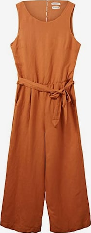 TOM TAILOR Jumpsuit in Orange: front