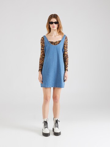 Robe 'ELINE' Noisy may en bleu : devant