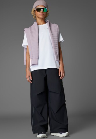 ADIDAS TERREX Широкий Штаны в спортивном стиле 'Adidas x National Geographic' в Черный