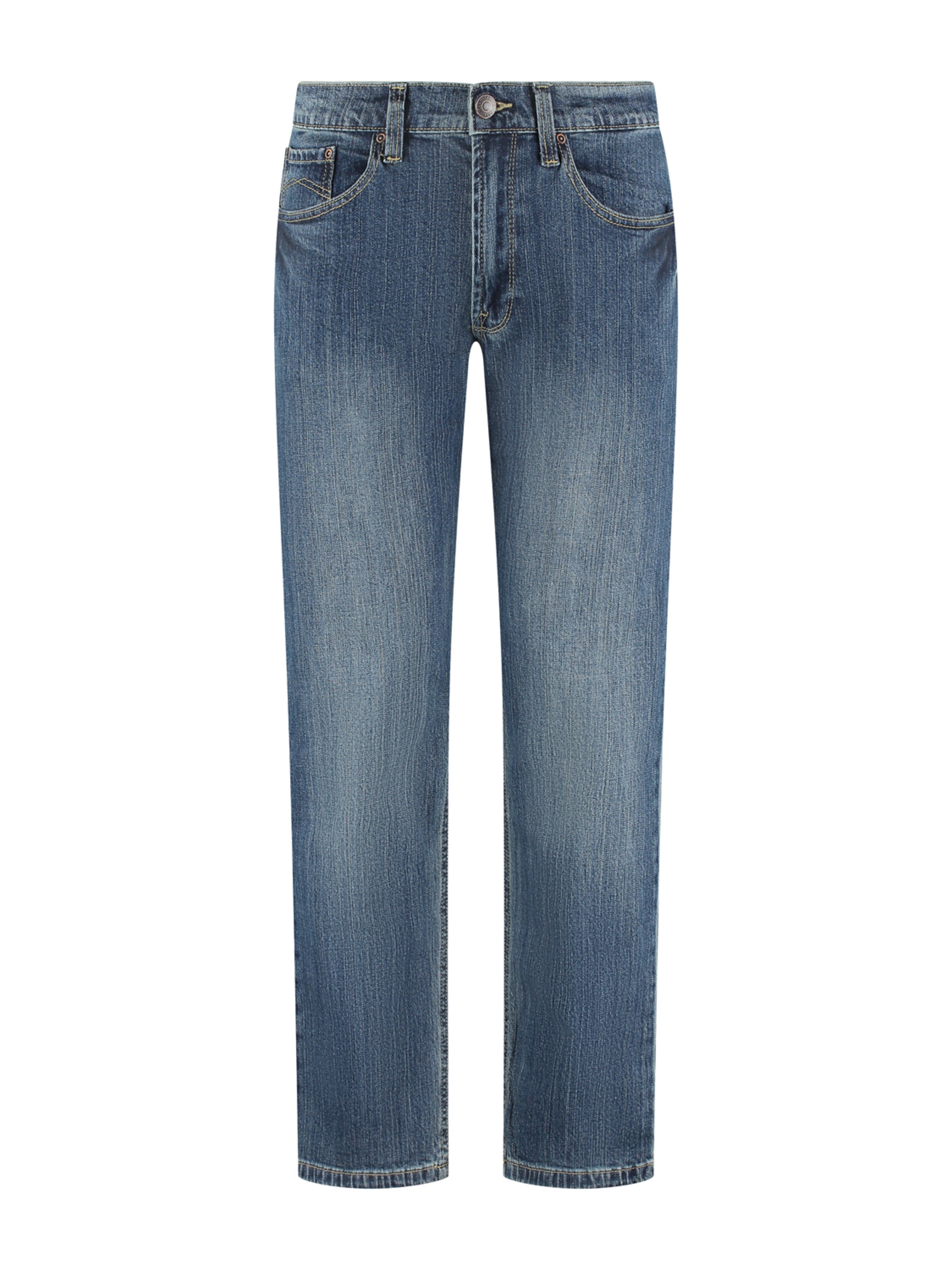 Maskovick Regular Jeans 'MASKOVICK - Heren Jeans - Regular Fit - Stretch – Clinton' in Blue: front