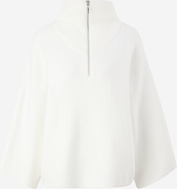 Pull-over oversize COMMA en blanc : devant