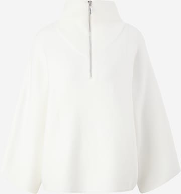 COMMA Oversized trui in Wit: voorkant