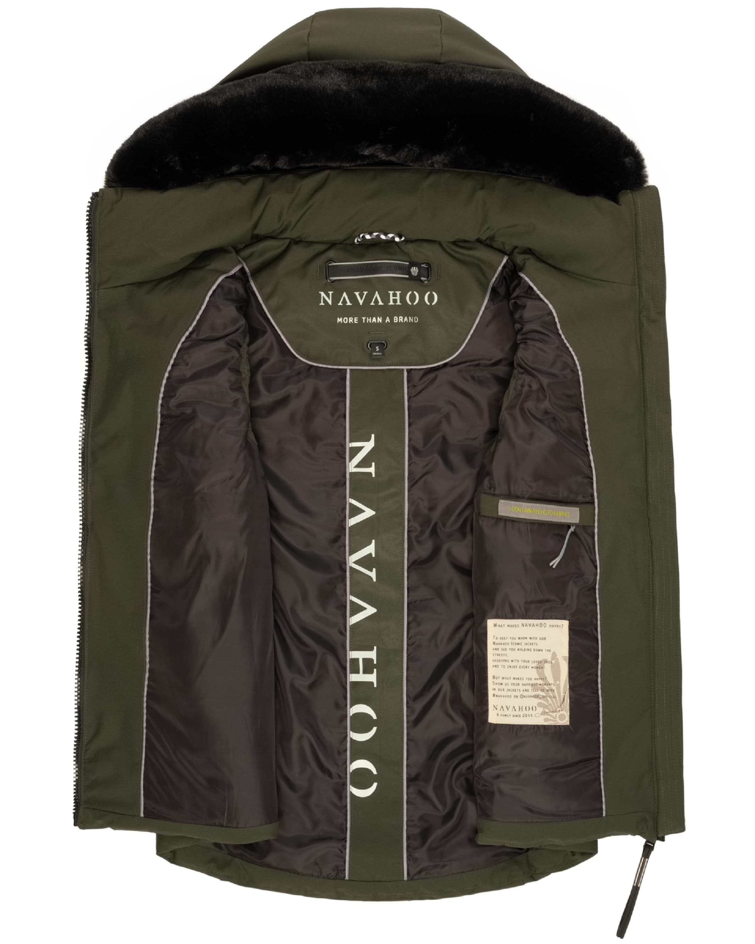 NAVAHOO Vest 'Zimthäschen XIV' in Green
