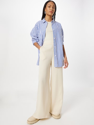 Wide leg Pantaloni de la Nasty Gal pe bej