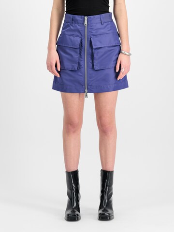 Jupe ALPHA INDUSTRIES en violet : devant