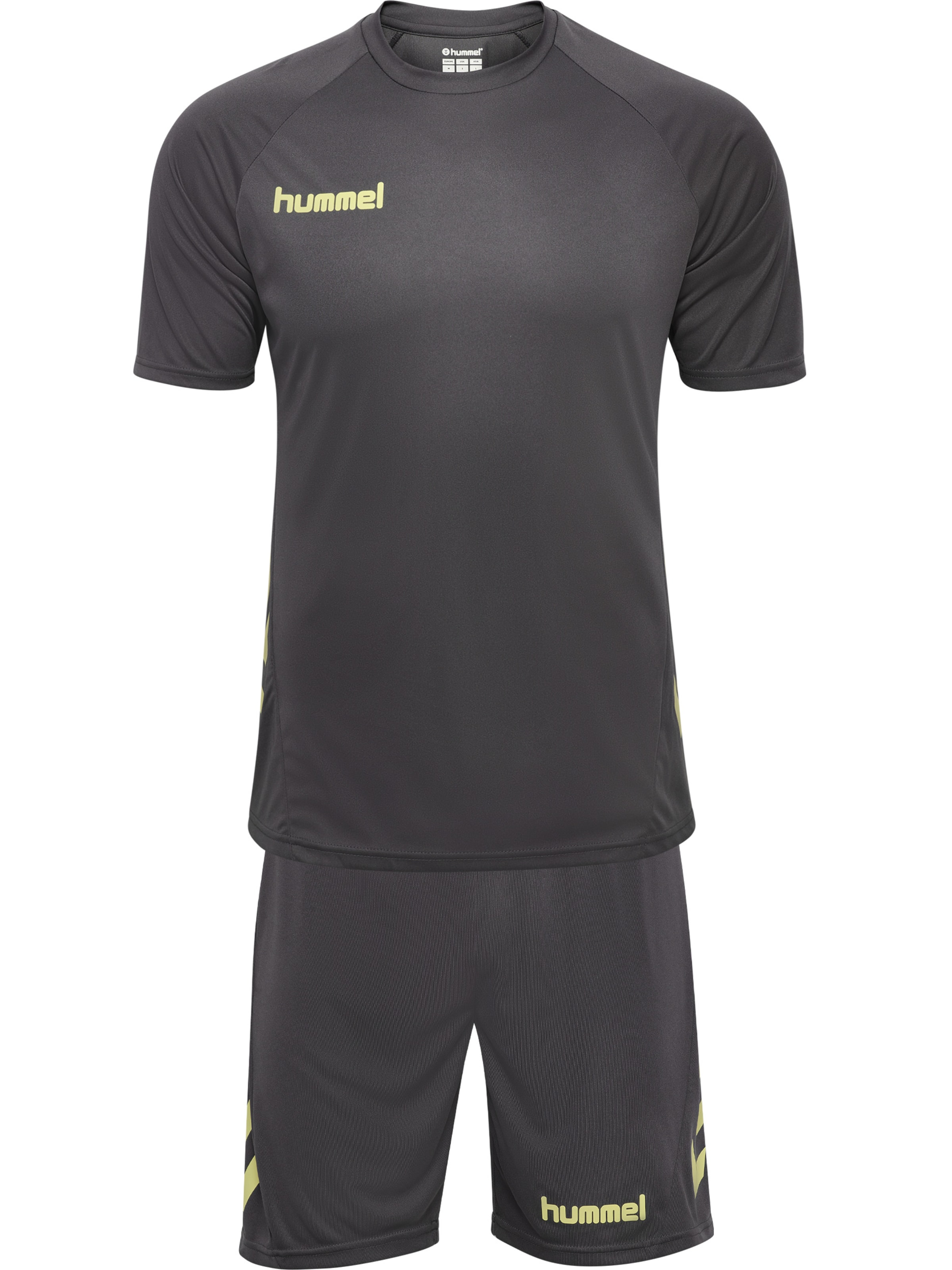 Hummel Trainingspak 'Promo' in Zwart: voorkant
