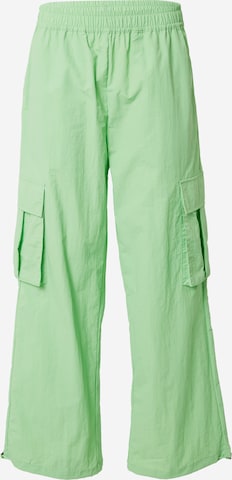 ONLY Loosefit Cargo nadrágok 'KARIN' - zöld: elől