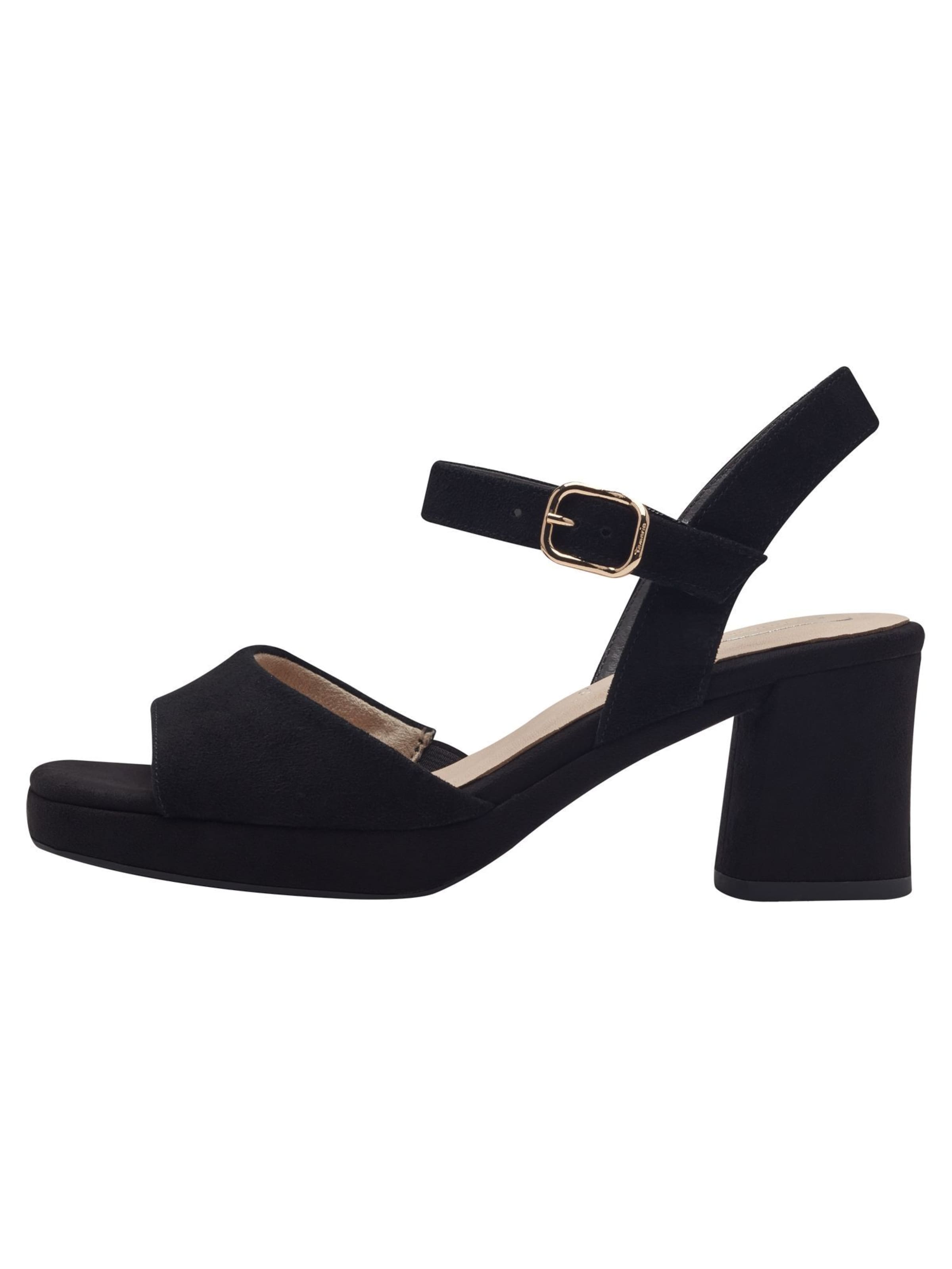 Sandalo di Tamaris in nero