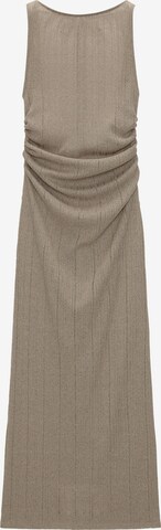 Pull&Bear Summer dress in Brown: front