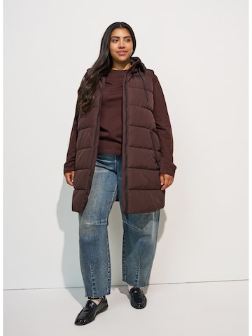Zizzi Bodywarmer 'CARYLIE' in Bruin