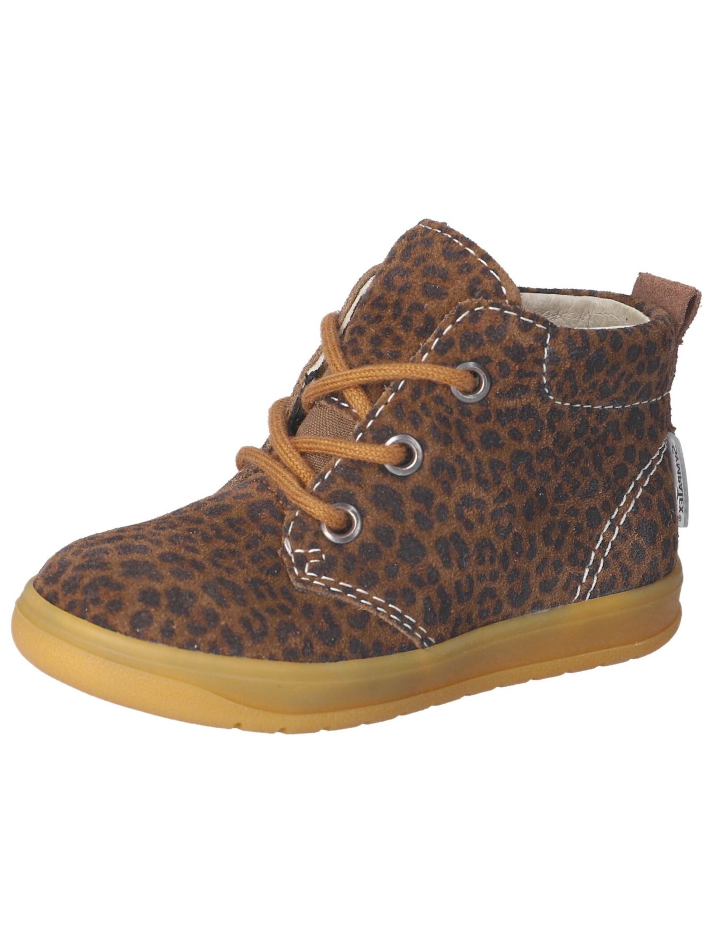 Pepino Lauflernschuh in Braun: Vorderseite