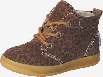 Pepino First-step shoe in Brown: front