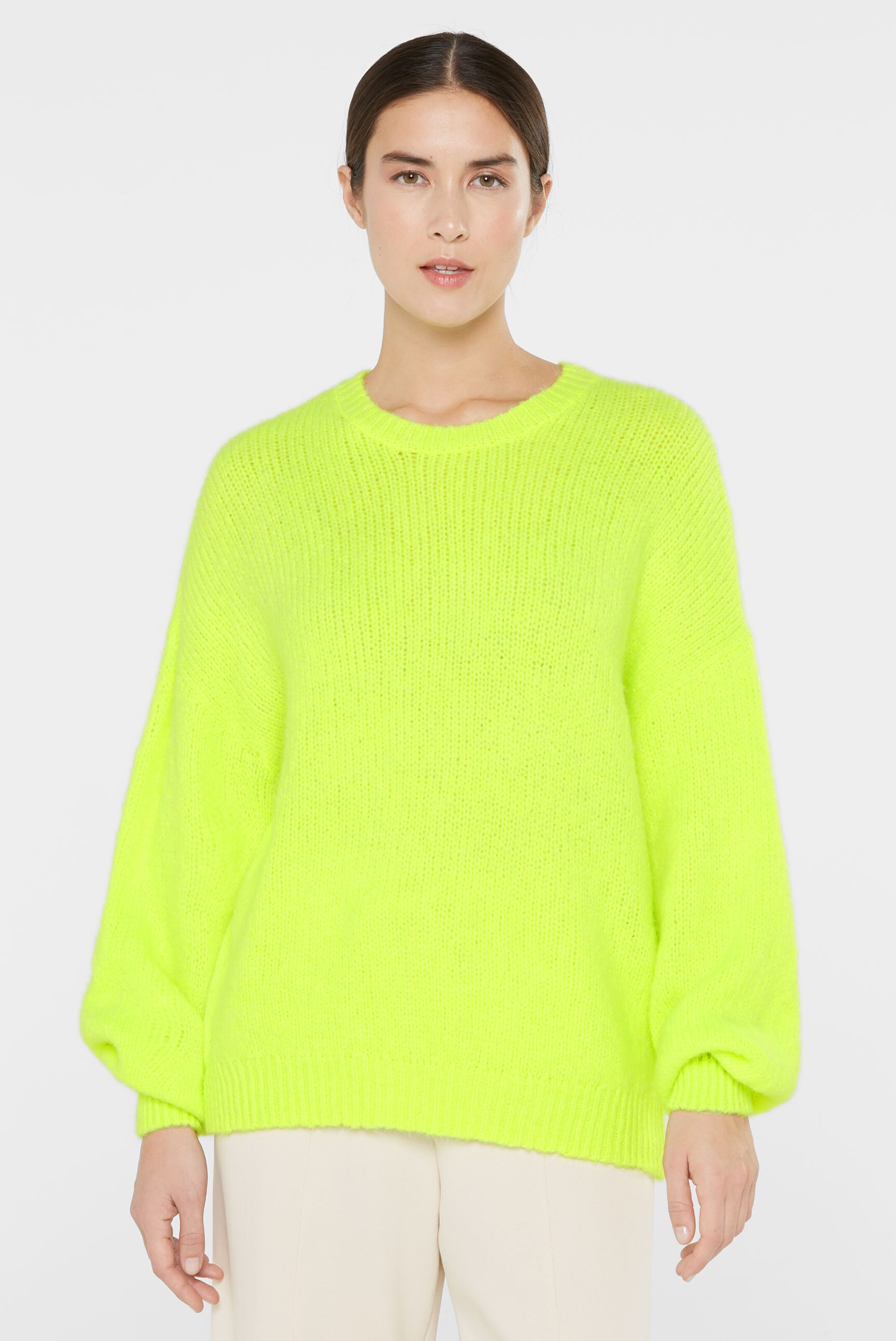 SENSES.THE LABEL Sweater in Green: front