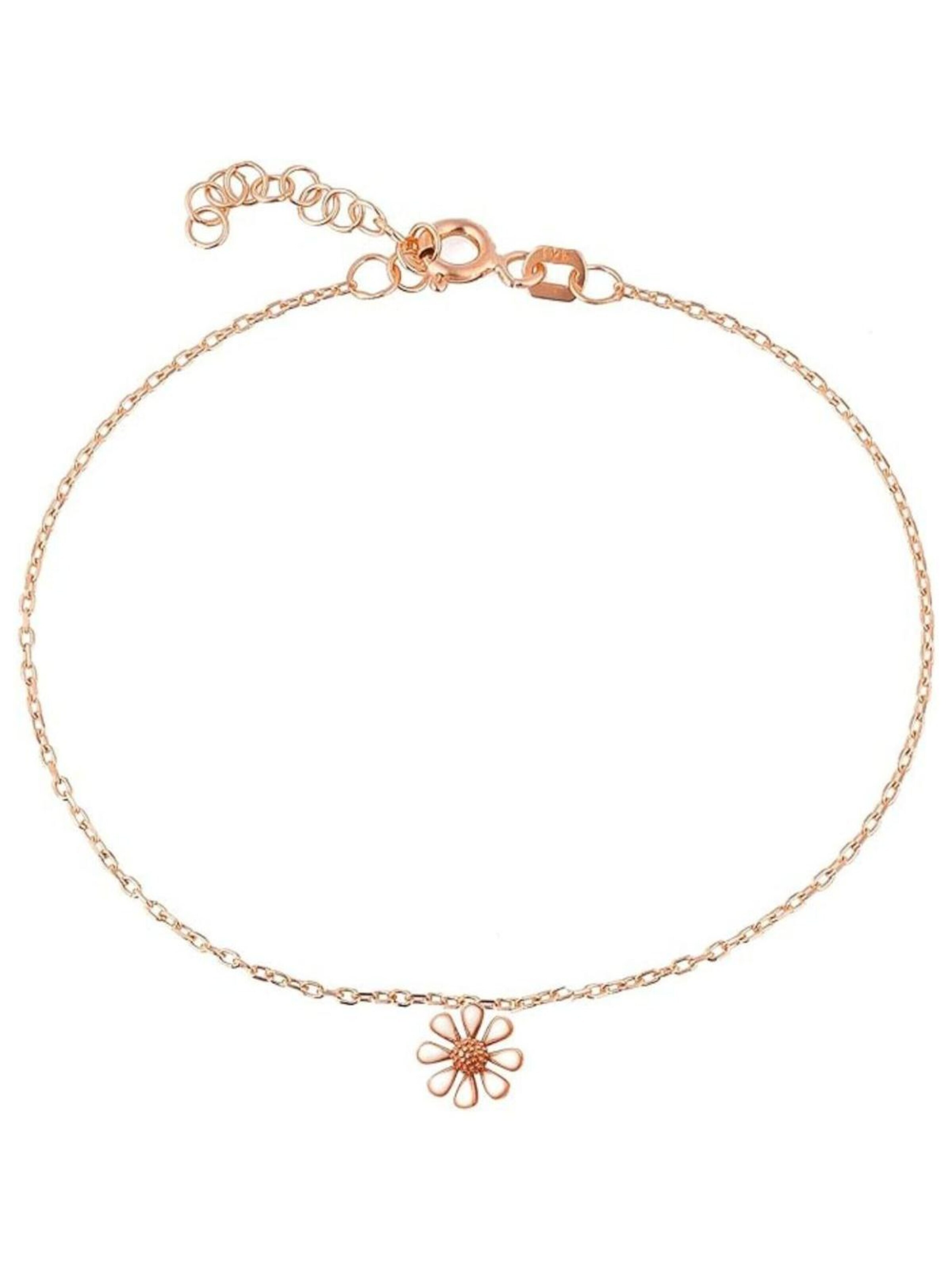 Einzelstück Foot Jewelry 'Daisy' in Gold: front
