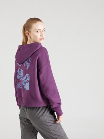 THE NORTH FACE Sportief sweatshirt in Lila