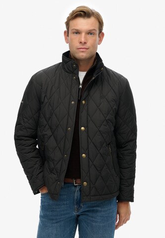 Veste mi-saison Superdry & Co en noir : devant