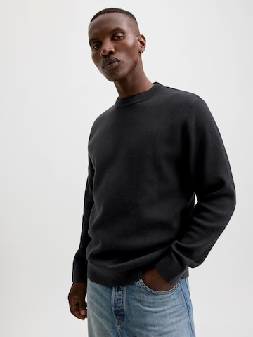 Pull-over 'JWHMILANO' JACK & JONES en noir