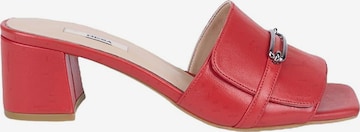 Mule 'Pantoletten mit Absatz' Desa en rouge : devant