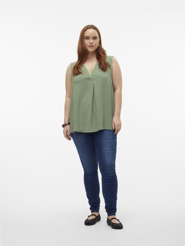 Vero Moda Curve Blouse 'ELVA' in Groen