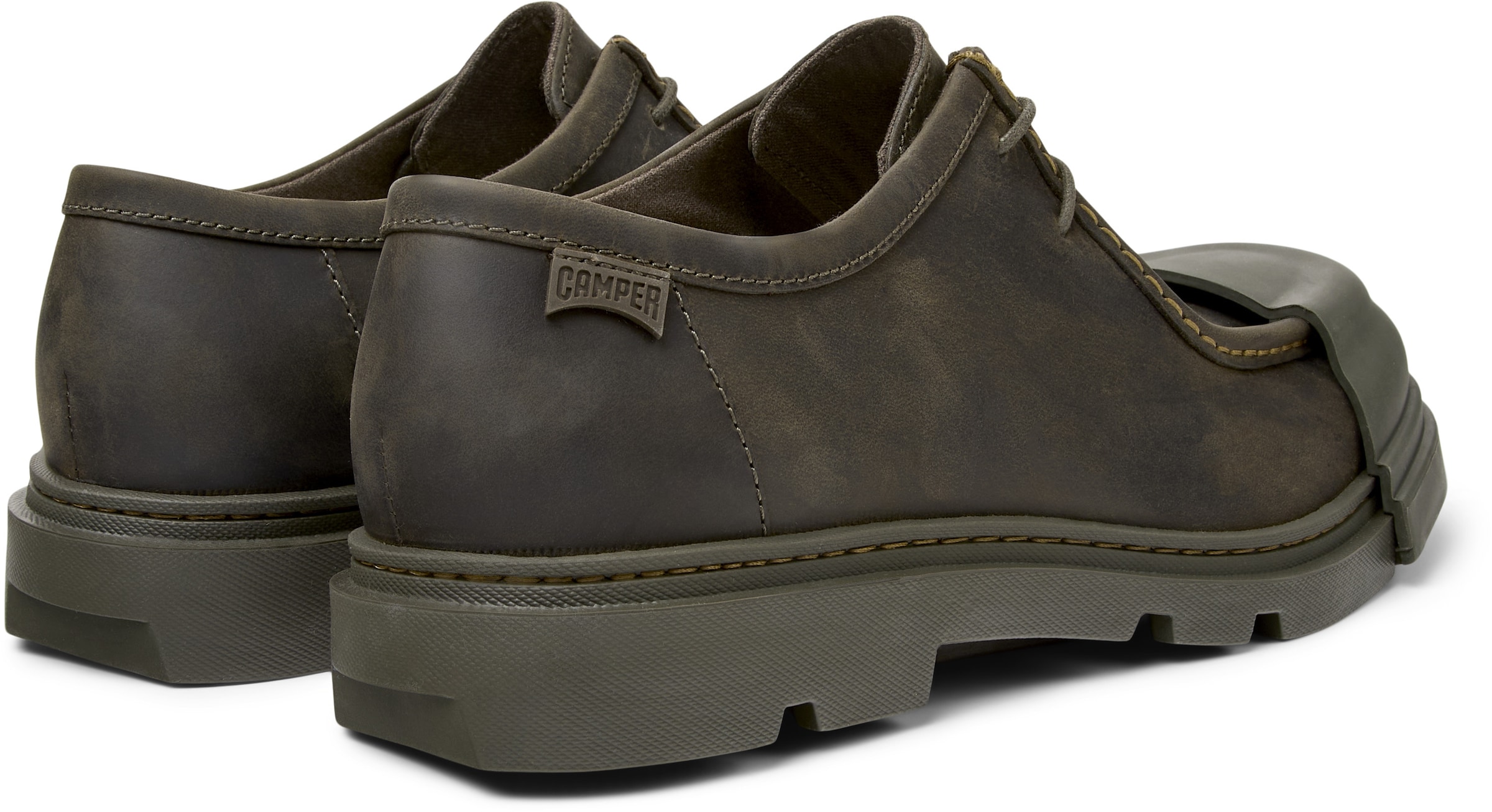 Chaussure à lacets ' Junction ' CAMPER en vert