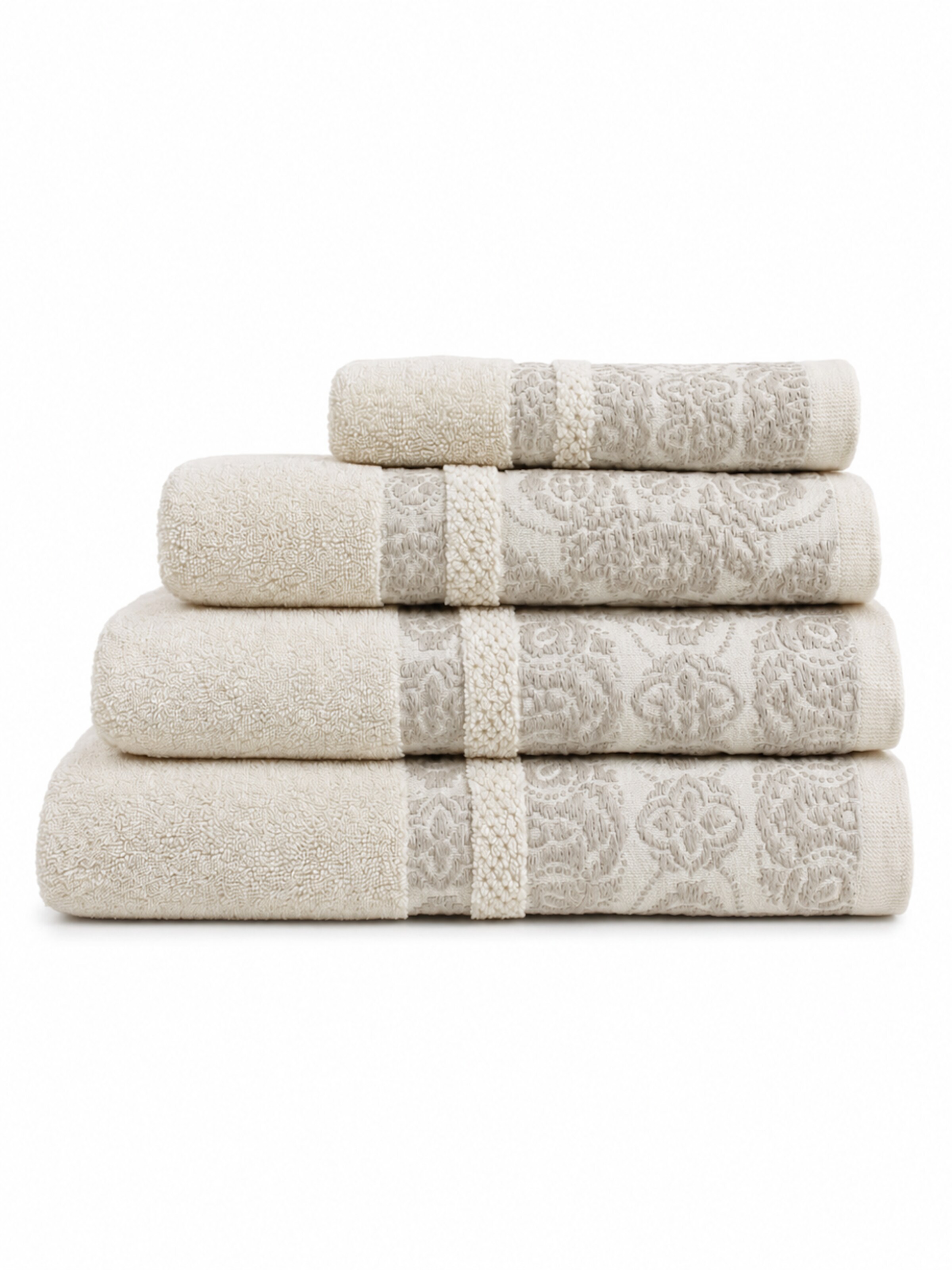 NEIPER Towel 'NATURE Douro' in Beige