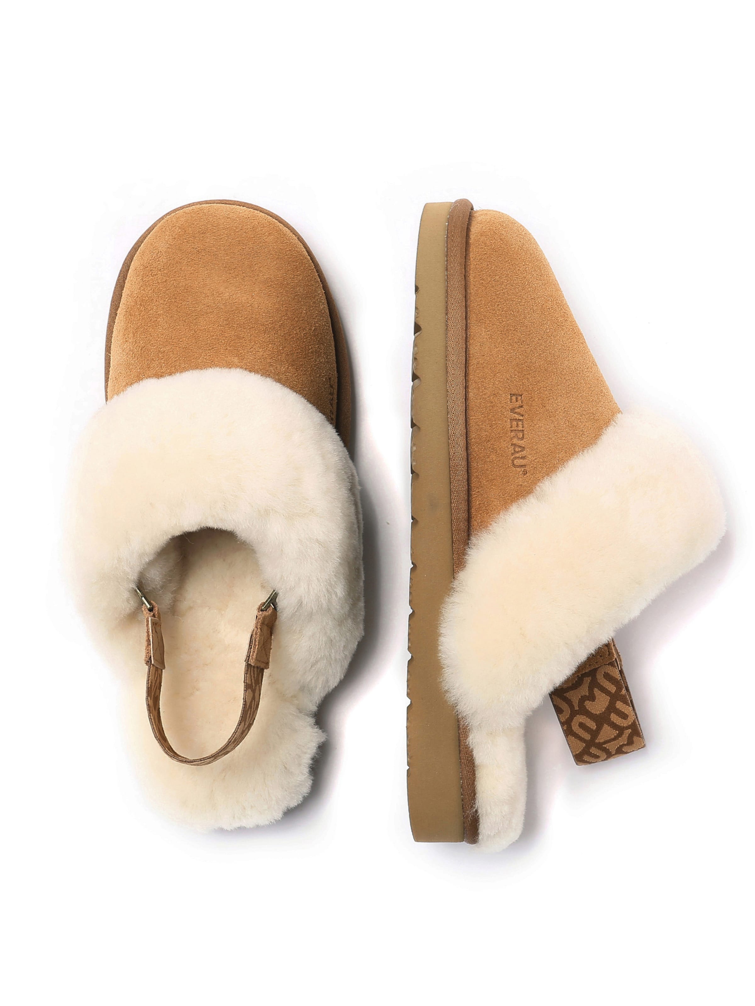 Pantoufle 'Pelican' Everau en marron