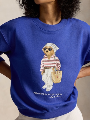 Bluză de molton 'ISLAND' de la Polo Ralph Lauren pe albastru