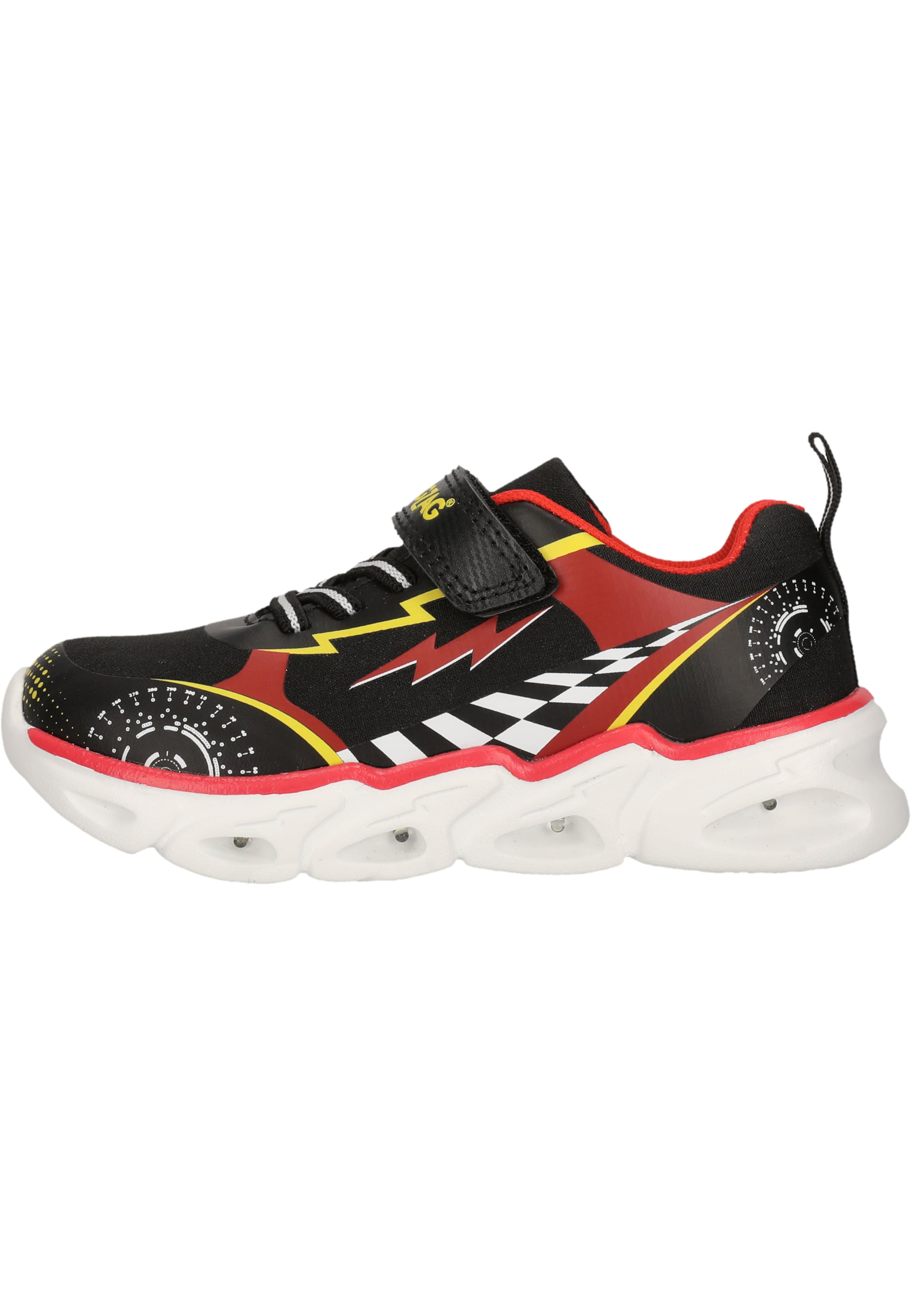 ZigZag Lage schoen 'Nimo' in Rood