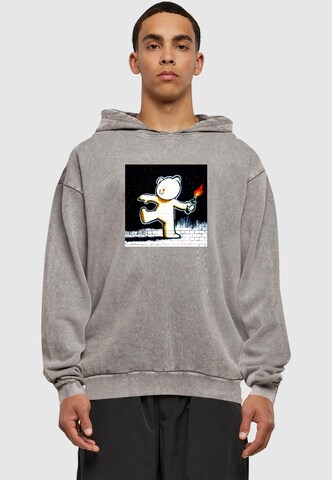Merchcode Sweatshirt in Grau: Vorderseite
