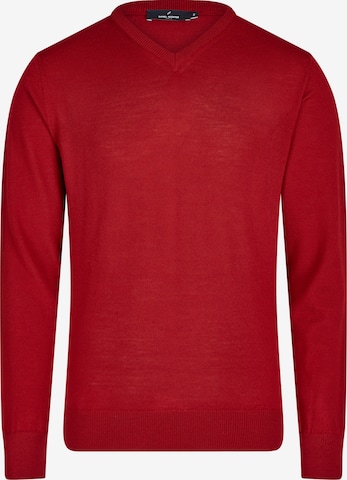 Pull-over HECHTER PARIS en rouge : devant