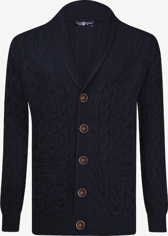Pullover di Jimmy Sanders in blu: frontale