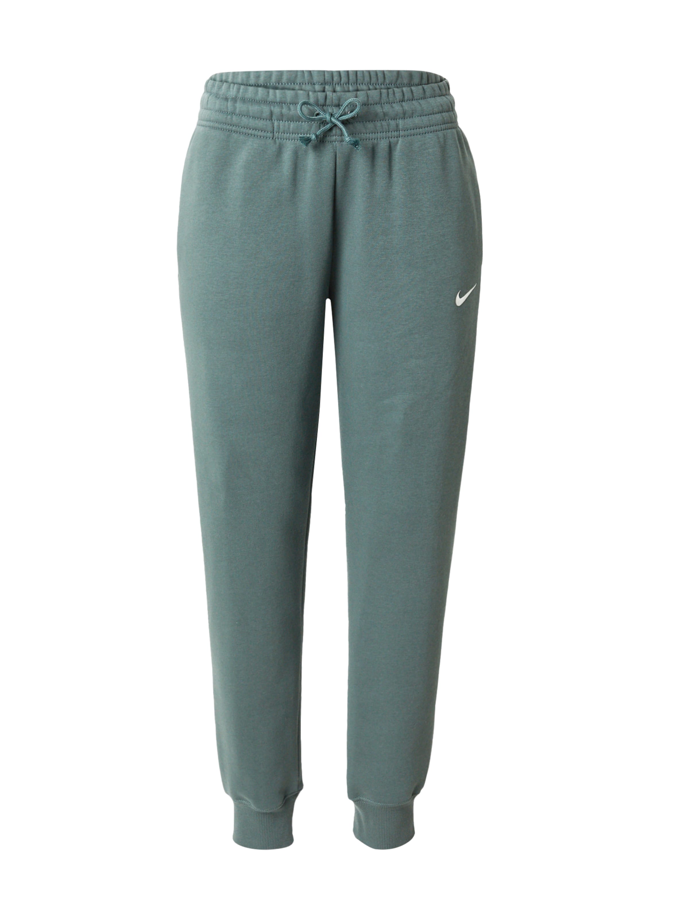 Nike Sportswear Штаны 'Phoenix Fleece' в Зеленый: спереди