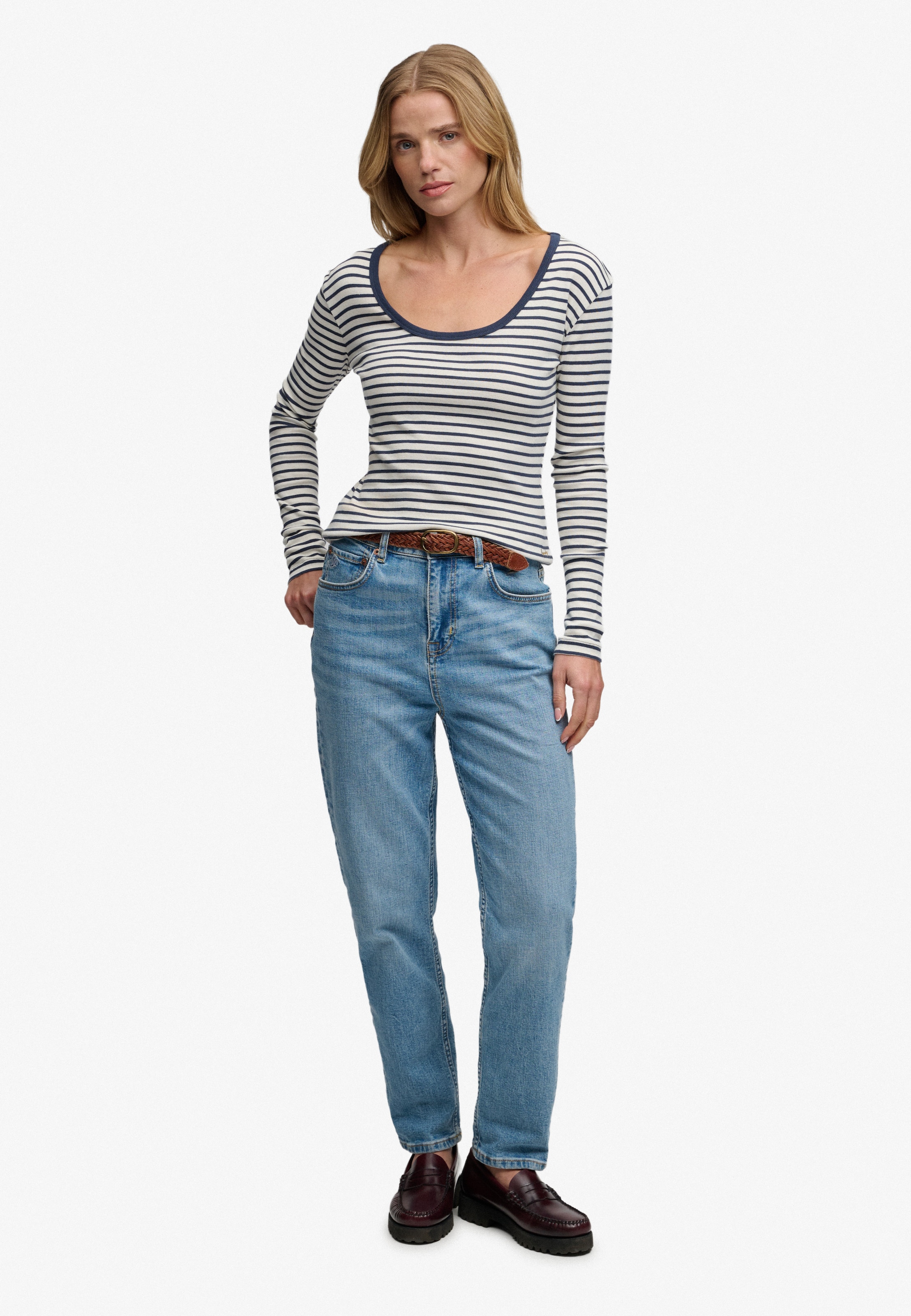 Superdry & Co Shirt 'Athletic Essentials' in Blau