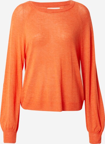 MSCH COPENHAGEN Sweater 'Kobra' in Orange: front