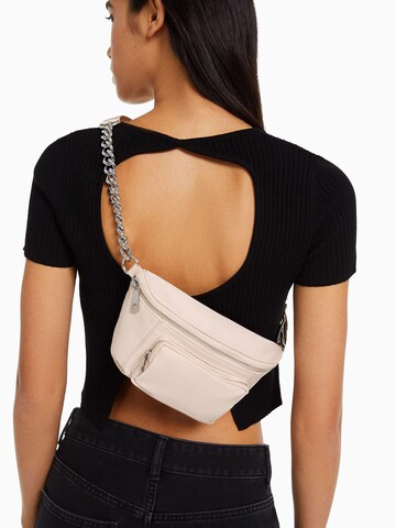 Sac à bandoulière Bershka en beige
