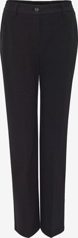 Regular Pantalon à plis 'Mauno' OPUS en noir : devant