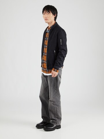 Volcom - Ajuste regular Camisa 'CADEN PLAID' en marrón