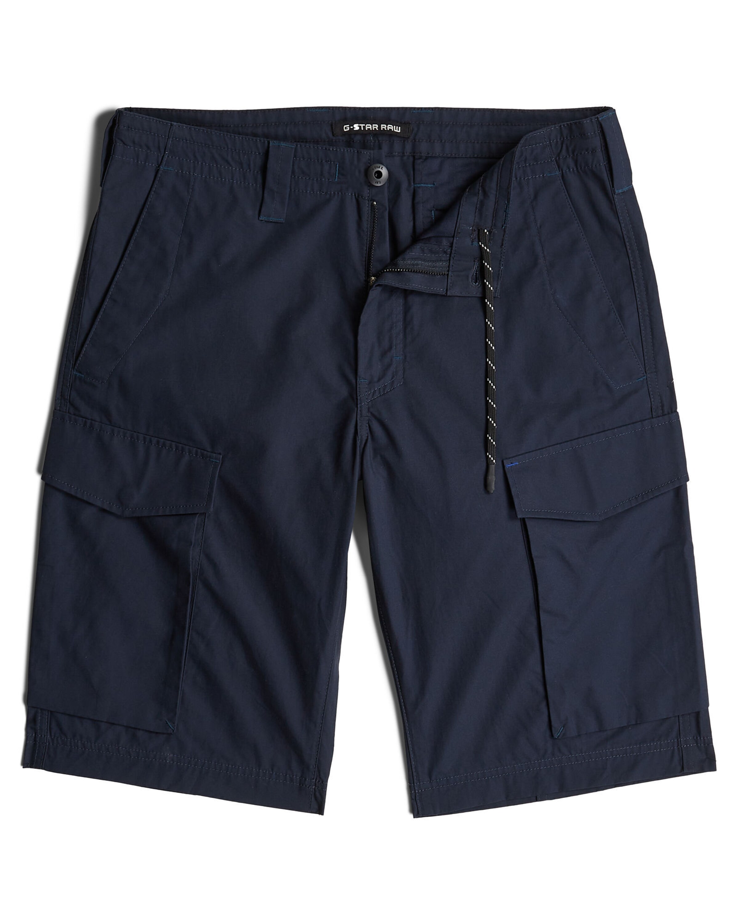 G-STAR Regular Shorts in Blau: Vorderseite