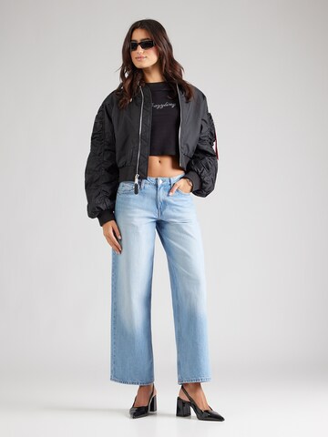 WEEKDAY Loosefit Jeans 'Ampel' in Blauw