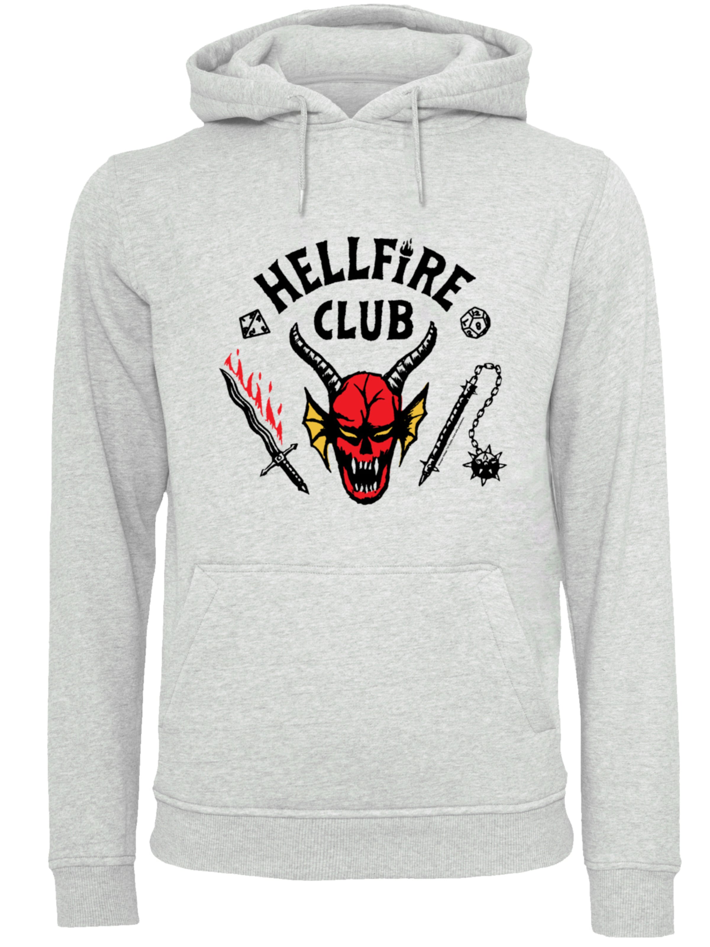 F4NT4STIC Sweatshirt in Grau: Vorderseite