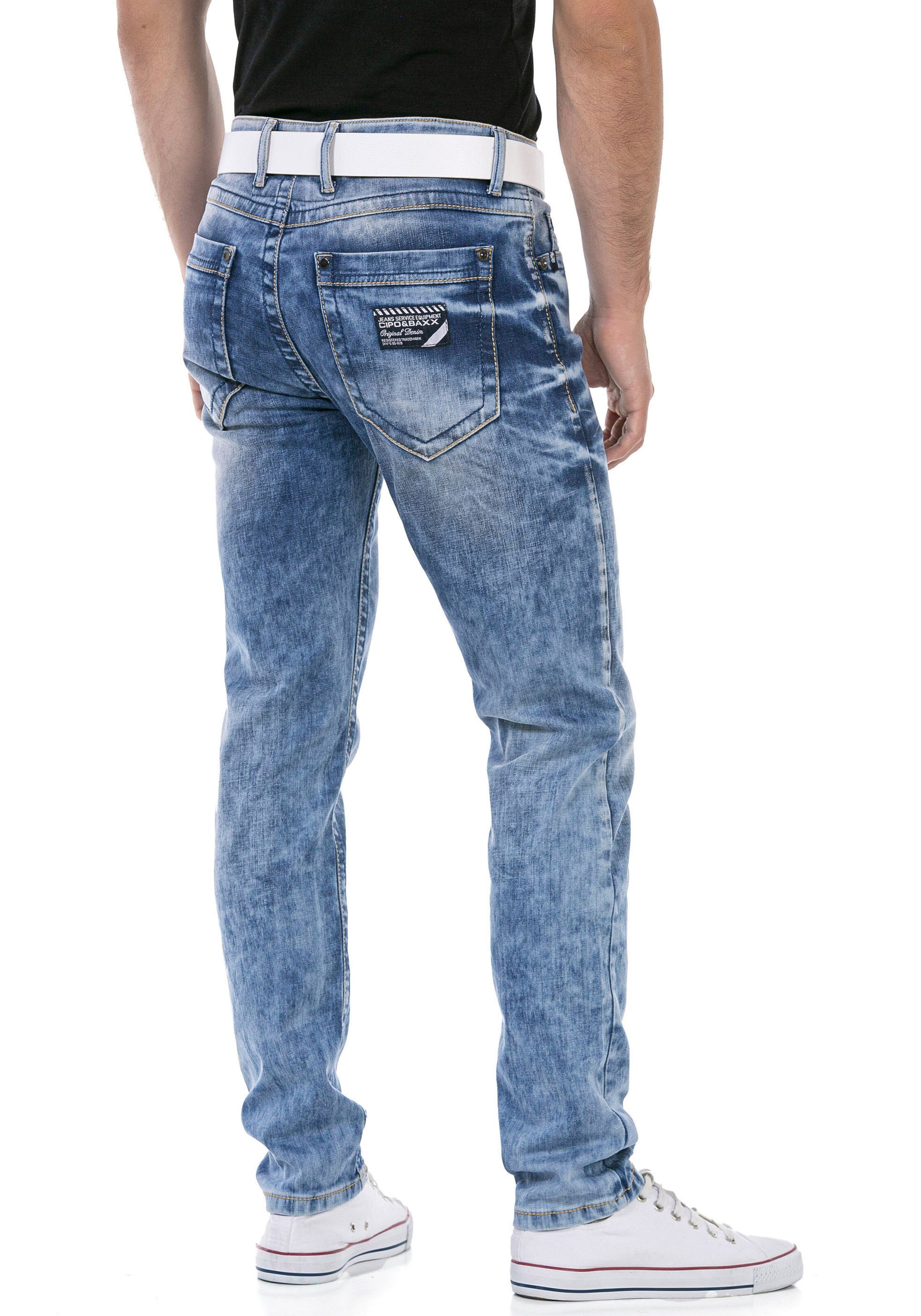 CIPO & BAXX Regular Jeans in Blue