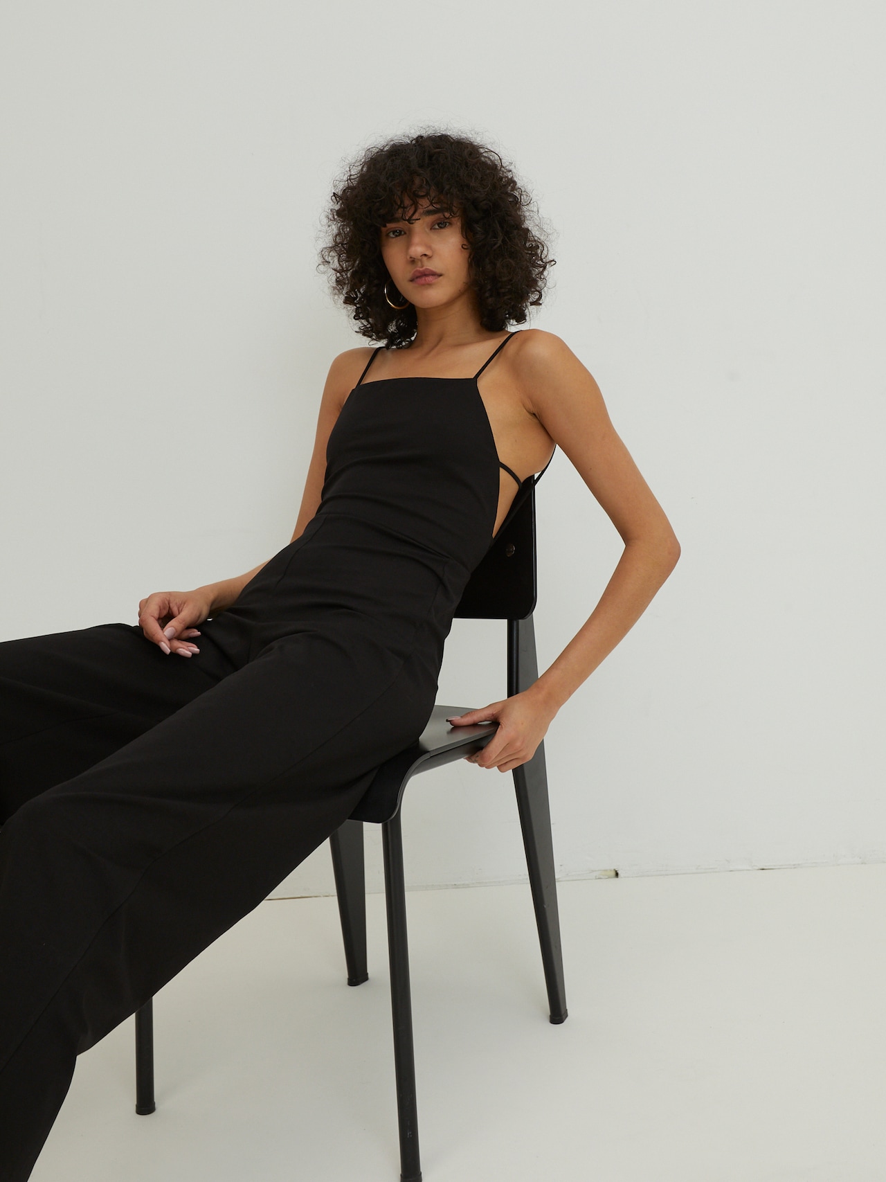 EDITED Jumpsuit 'Noor' negro