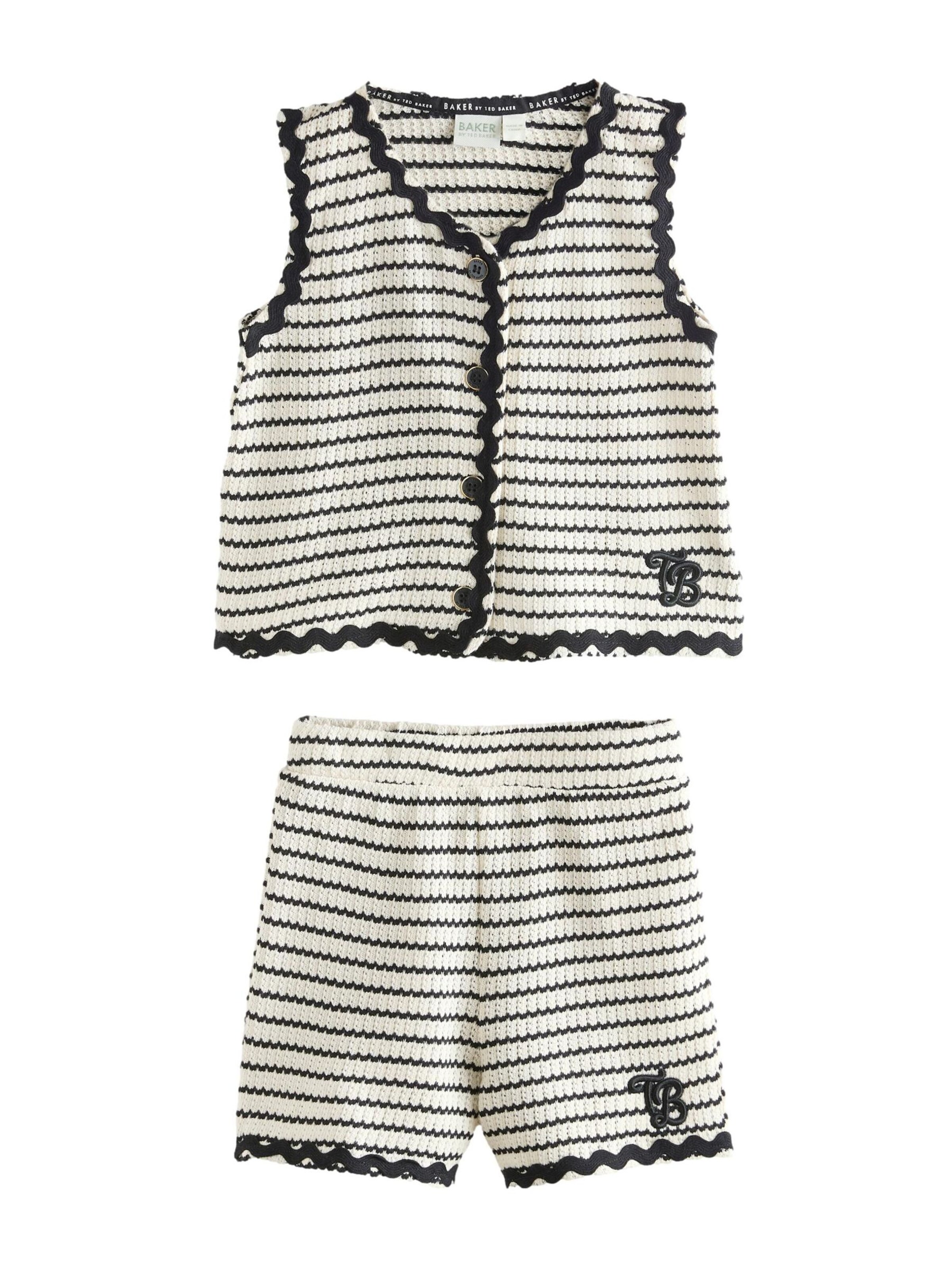 Baker by Ted Baker Set in Zwart: voorkant