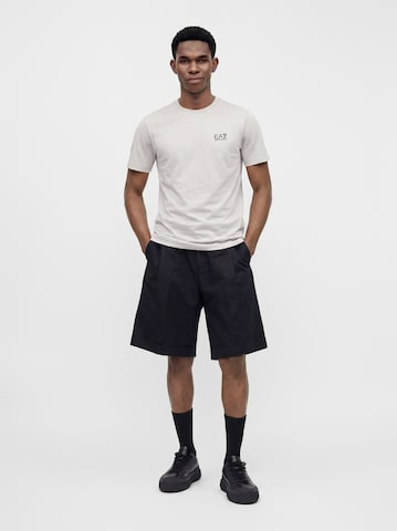 pilka EA7 Emporio Armani Marškinėliai