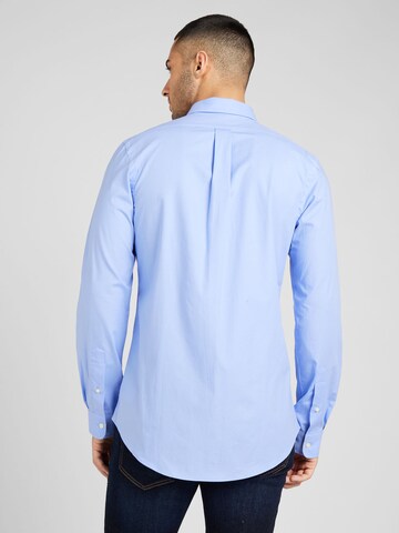 Coupe slim Chemise Polo Ralph Lauren en bleu