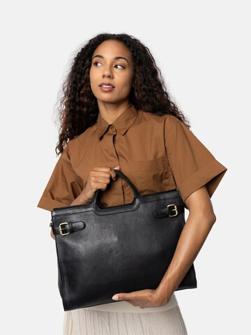 RE:DESIGNED Shopper ' Nay ' in Zwart: voorkant