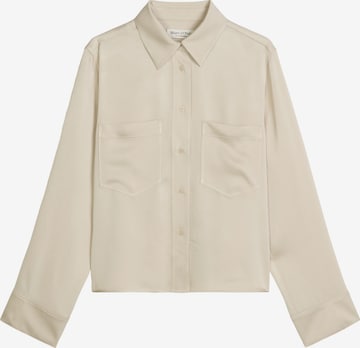 Marc O'Polo Blouse in Beige: voorkant