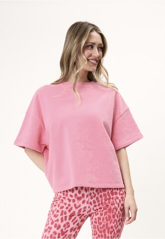 OH APRIL Sweatshirt in Roze: voorkant