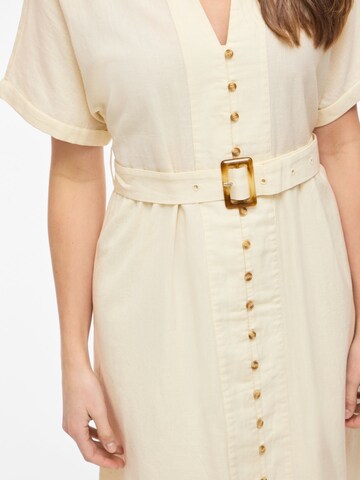 VILA Kleid 'VILinnen' in Beige